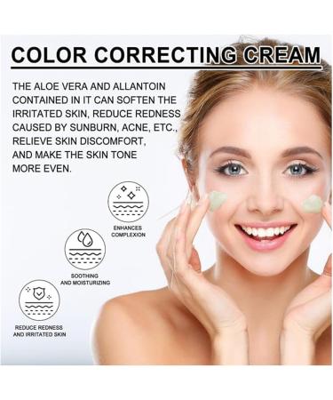 IFFANY Color Correcting Cream Complexion Correcting Cream Cleans Pores of Dirt and Oil - Buy Online on GoSupps.com