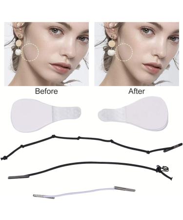 Courti 40pcs Face Lift Tape - Invisible V-Shape Face Stickers & Makeup Tools for a Slimmer Look | International Shipping - Buy Online on GoSupps.com