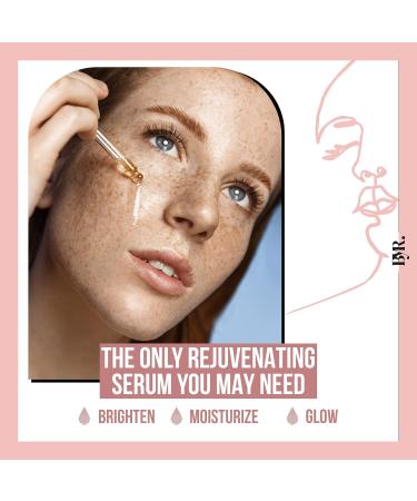 BYR Eye Serum & Face Serum for Women - Anti Wrinkle Serum Inc. Hyaluronic Acid Serum for Face Jojoba Oil Almond Oil & Salicylic Acid - Alternative to Eye Masks or Eye Cream for wrinkles 30ml - Buy Online on GoSupps.com