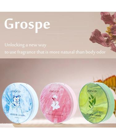 3 Pack Solid Balm Sets Solid Perfume Portable Pocket Balm Perfume Perfect for Travel Use Natural Fragrance Parfum for Men and Women - Buy Online on GoSupps.com