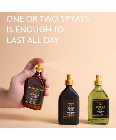 Barrel and Oak - Natural Fragrance Cologne Cologne for Men Eau de Cologne Essential Oil-Based Scent Warm Oak & Spicy Bergamot Subtle Earthy Fragrance Paraben & SLS Free (Black Oak 2.7oz) - Buy Online on GoSupps.com