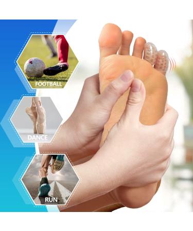 Mcvcoyh 18 Pieces Pinky Toe Caps Breathable Toe Protector Small Toe Cover Sleeves with Holes Provides Relief from Corns Blisters Sores - Buy Online on GoSupps.com