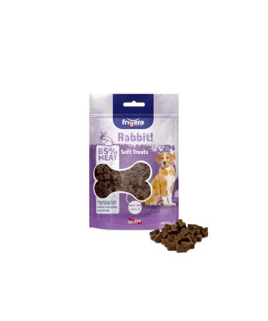 Dry Food for Cold Dogs - Semi-Moist Treat Soft Rabbit 165g - (402285861243) /Dogs