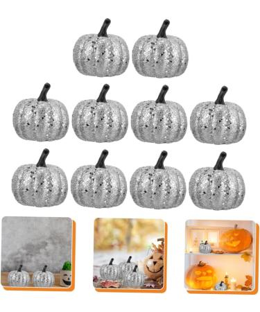 Alipis 20 Pcs Foam Pumpkin Halloween Party Decor Realistic Vegetables Decorative Foam Vegetables Pumpkin Decoration Mini Artificial Pumpkins Faux Pumpkin Craft Powder Silverx2pcs 5CMx2pcs - Buy Online on GoSupps.com