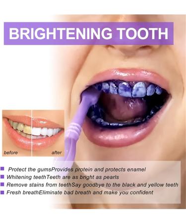 Lila V34S Purple Toothpaste for White Teeth | Teeth Lightening & Stain Removal | Gum Repair - 1PC - Buy Online on GoSupps.com