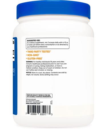 Nutricost Lactase Powder 500g - Non-GMO, Gluten-Free Enzyme Supplement - 1.10lb (500 Servings) - Buy Online on GoSupps.com