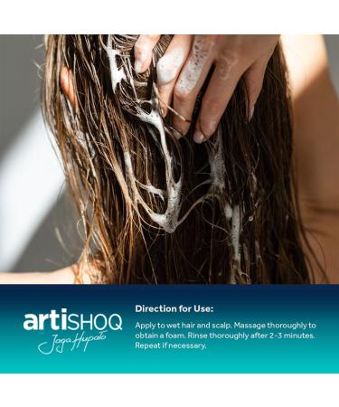 ARTISHOQ Creamy Hair Bath Shampoo - Moisturizing Formula with Creatine & Artichoke Extract | 200ml for Shine & Resilience - International Shipping Available - Buy Online on GoSupps.com