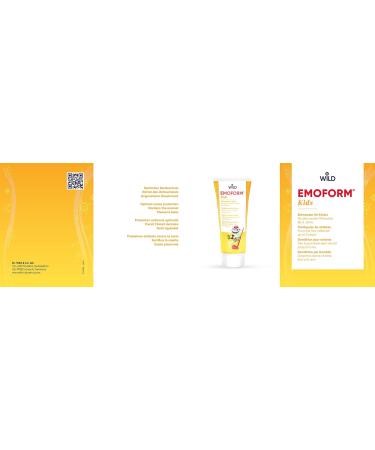 Emoform Kids Zahnpasta 75ml - Gesunde Z hne f r Kinder | Internationale Lieferung verf gbar - Buy Online on GoSupps.com