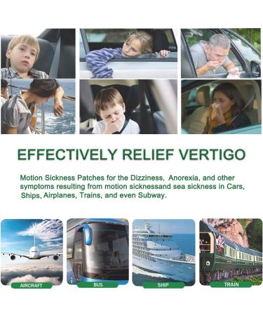 KUNHAOH Motion Sickness Patches | Waterproof & Non-Drowsy | 24 Count Pack | Sea Sickness Relief - Buy Online on GoSupps.com