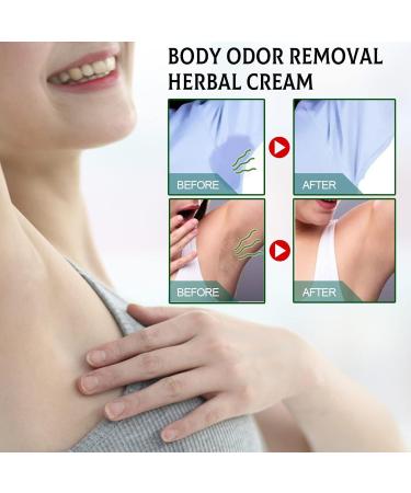 EXQST Herbal Body Odor Cream Underarm Care Deodorant Herbal Cream Natural Deodorizer Eliminates and Prevents Odors - Buy Online on GoSupps.com