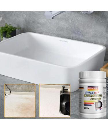 Quartz Stain Remover | 5.3 oz Stone Cleaning Powder | Streak-Free Stain Remover Powder for Marble Tile Stone Surfaces Household Cleaning Gangwang - Buy Online on GoSupps.com
