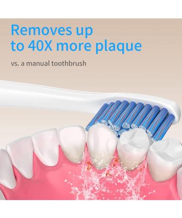 4 Pack Replacement Toothbrush Heads for Philips Sonicare E Series - Professional Cleaning & Whitening Refills with Magic Spiral Bristles - Buy Online on GoSupps.com