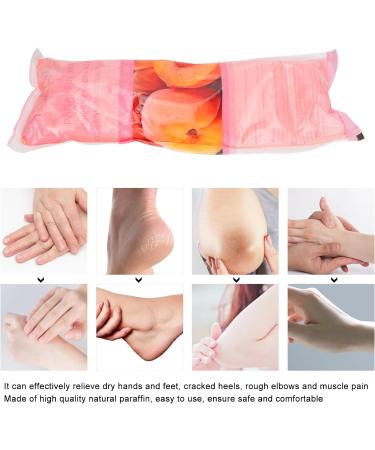 Peach Lemon Scented Paraffin Wax Refills - 453g for Beauty Hand Feet SPA - Moisturizing and Safe Skin Treatment - Buy Online on GoSupps.com