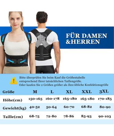 BRACETOP Back Straight Wood Posture Corrector - Breathable Back Support Strap for Men & Women | XL Back Pain Relief - Buy Online on GoSupps.com