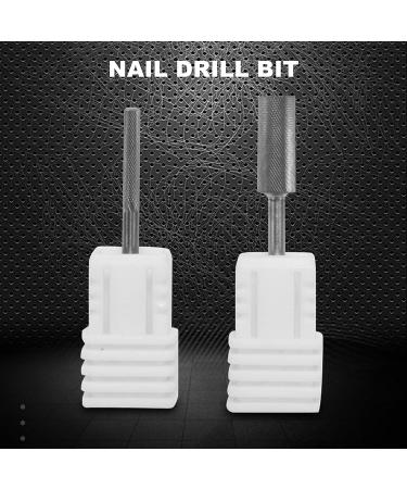 2pcs Tungsten Steel Nail Drill Bits - Cuticle Remover Diamond Bits for Manicure Pedicure - Buy Online on GoSupps.com