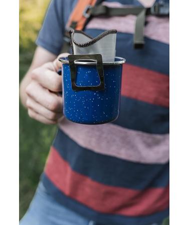 Kitchi Outfitters Stainless Pour Over Coffee Dripper with Storage Pouch - 6*4inch - Buy Online on GoSupps.com