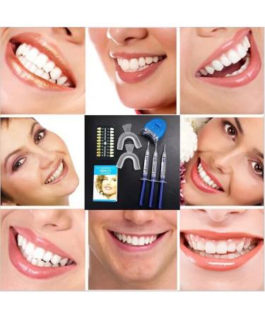 TTeeth Whitening Kit 3 3ml Whitening Gel Pen with Professional LED Light Reduce Sensitive Teeth Whitening Kit Remove Stains Whiten Teeth Quick Resultsner Kit White Teeth for Fast Result - Buy Online on GoSupps.com