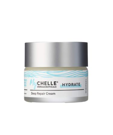 MyCHELLE Dermaceuticals Deep Repair Cream (1.2 Fl Oz) - Rich Hydration for Dry Skin with Kombucha Tea and Vitamin B Revives Skin and Helps to Reduce the Appearance of Fine Lines and Wrinkles