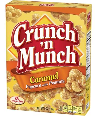 Ja'Cor Caramel Popcorn with Peanuts Individual Boxes Sweet Crunchy Drizzle Nuts Snack Packs Caramel Candy Coated Popcorn Peanut Snacks Gift 6 oz Box Pack of 7(Bundle with 1-Red Ja'Cor Bag) - Buy Online on GoSupps.com