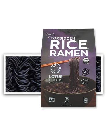Lotus Foods Organic Forbidden Rice Ramen Noodles - 10oz (Pack of 6) | Gourmet Gluten-Free Option - Buy Online on GoSupps.com