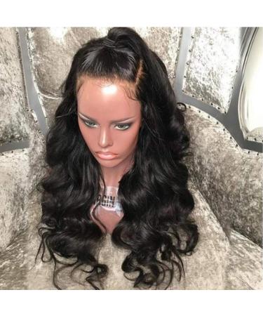 Saupa Lace Front Wig - 24 Inch Real Human Hair Wig for Black Women | Natural Long Brazilian Hair - Buy Online on GoSupps.com