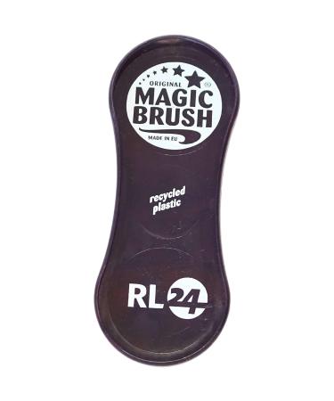 RL24 B stenset Magicbrush - 3-Part Horse Brush & Huf Scraper | Essential Horse Accessories for Stubborn Dirt & Fur Change | Wildberry Edition - Recycled - Buy Online on GoSupps.com