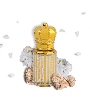 White Musk Perfume Oil Alcohol-Free & Long Lasting Perfume for Women & Men | Sweet Subtle Royal Fragrance Oil | Travel Size Arabian Perfume Oil 6mL / 0.2 Fl Oz.