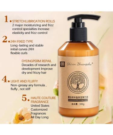 Shiren Zhuangshu Curly Hair Care - 300g Moisturizing Styler for Long-lasting Volume & Elasticity - Buy Online on GoSupps.com