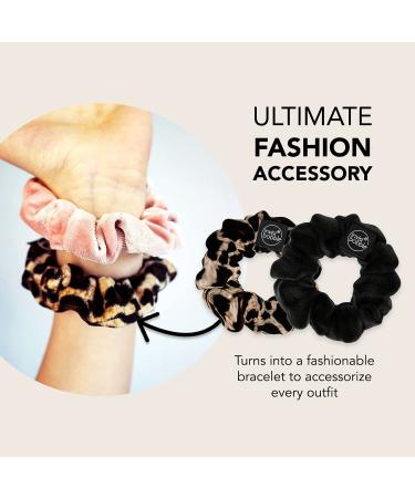 Invisibobble Sprunchie 2 Pack - Original True Black & Purrfection | Stylish Hair Accessories - Buy Online on GoSupps.com