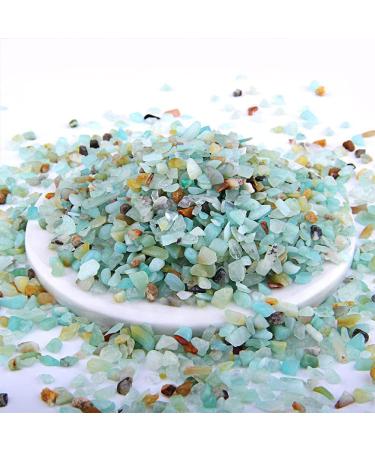 Buy Colorful Natural Gravel Chip Pearls for Aquarium & Bonsai - 20g Tiger Eye Energy Gemstone | Irregular 3-5mm Mix - Buy Online on GoSupps.com