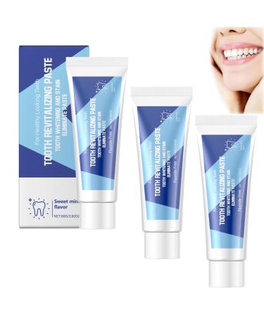 Huadu Akcmins Fresh Whitening Toothpaste, Fresh Breath Toothpaste, Effectively Repair Tooth Enamel, Natural Whitening Toothpaste, Professional Deep Cleaning (3PCS)