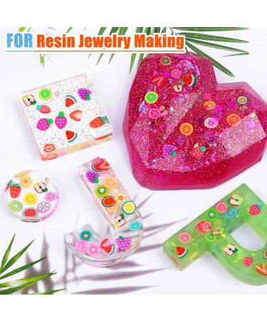 12000 Pcs Assorted Fruit Nail Art Slices - DIY Slime, 3D Polymer, Resin Making Charms for Lip Gloss, Nail Art, Cellphone Decor - 15 Styles by Acejoz - Buy Online on GoSupps.com