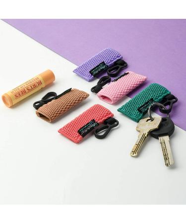 Beautyflier Clip-on Lip Balm Holder Keychain - Stylish Travel Accessory in Multiple Colors - Buy Online on GoSupps.com