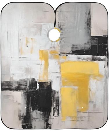 Waterproof Barber Cape - Cheetah Haircut Bib for Men & Women | Art Pattern 1 Hair Cutting Cape - Buy Online on GoSupps.com