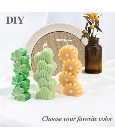 3pcs Silicone Candle, Soap, and Resin Molds - DIY Aromatherapy Candles, Cake, Clay, Artcraft Gift - Size B - Buy Online on GoSupps.com