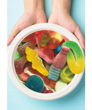  DUPLEIX Dupleix - Assorted Jelly Sweets 450g in a Tubo - Sour & Smooth Sweets - Ideal for Birthdays Parties & Office - Buy Online on GoSupps.com