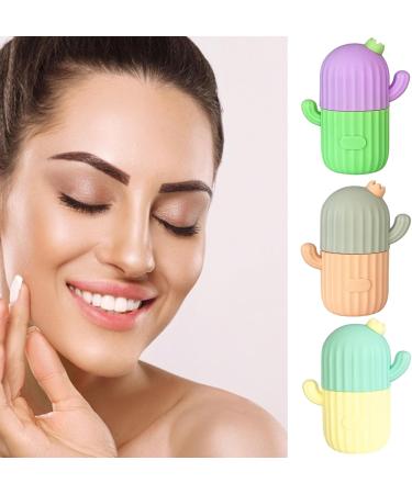Shop Cactus Shape Ice Roller Massager - Silicone Face Tool for Puffy Eye Bag Removal & Pore Shrink | International Shipping Available - Buy Online on GoSupps.com