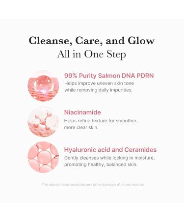 medicube PDRN Marshmallow Whip Cleanser | Face Wash Cleansing Foam for Pore Care & Uneven Skin Tone | Gentle Daily Deep Cleansing | Hydrating and Nourishing Facial Cleanser | Korean Skincare PDRN+Niacinamide - Buy Online on GoSupps.com