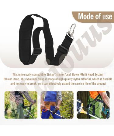 Haiouus String Trimmer Belt - Universal Multi-Head Shoulder Strap for Ego AP1500 & Blowers - Buy Internationally - Buy Online on GoSupps.com