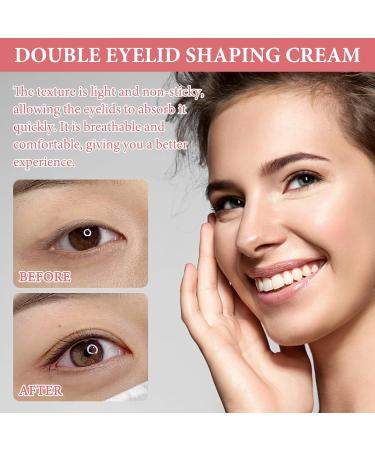 LINXINS 2PCS Double Eyelid Styling Cream Eyelid Glue Double Eyelid Cream Double Eyelid Shaping Cream Long Lasting Waterproof Double-fold Eyelids Cream - Buy Online on GoSupps.com