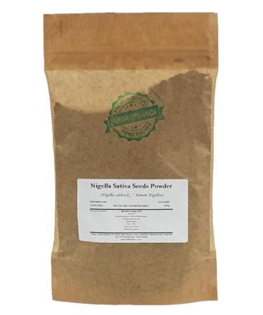 Herba Organica Poudre de Graines de Nigelle - Nigella Sativa L - Nigella Sativa Seeds Powder (200g)