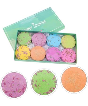 FRCOLOR 8pcs Aromatherapy Shower Tablets | Sea Salt Bath Salt for Mood Relief | Women's Bath Supplies - Buy Online on GoSupps.com