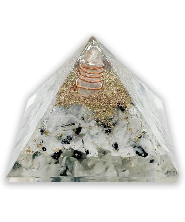 Buy LAMARE Orgonite Pyramid with Moonstone - 2.4 (61 mm) | International Shipping Available - Buy Online on GoSupps.com