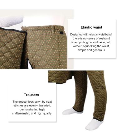 Patient Care Pants for Fracture & Surgery - Thick Warm Comfort for Bedridden Elderly (Medium Yellow - Buy Online on GoSupps.com