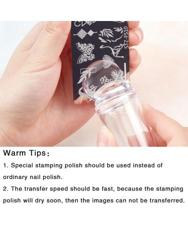 4 PCS Rose Nail Art Stamping Plates - Reusable DIY Manicure Templates for Women and Girls - Buy Online on GoSupps.com