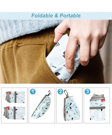 Travel Bumps Dog Bowl | Foldable Leak-Proof Pet Bowl with Carabiners | Ideal for Dogs & Cats - Water & Food (Medium) - Buy Online on GoSupps.com