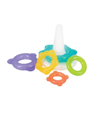 Nuby IcyBite Ocean Rings Teether - BPA-Free Baby Teething Toy for Teething Relief (3+ Months) - Buy Online on GoSupps.com