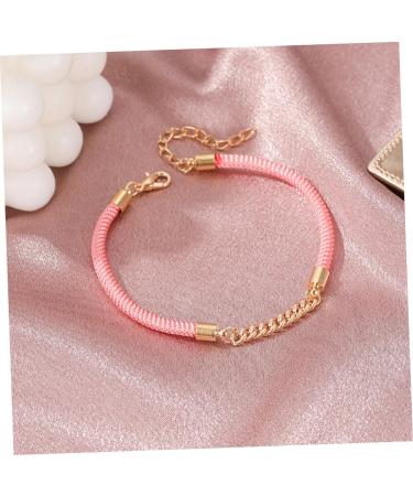 VALICLUD 4pcs Couple Bracelet Party Gifts Birthday Present Handmade Weaving Bracelet Solid Color Bracelet Bracelets Lucky Rope Bracelet Woven Bracelet Friendship Bracelet Hand Jewelry Charm - Buy Online on GoSupps.com