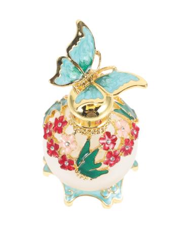 Beaupretty Retro Decor Essential Oils Essential Oil Container Essential Oil Holder Desktop Ornament Glass Bottle Perfume