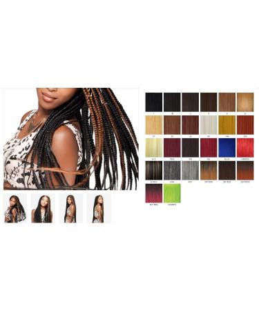 X-pression Premium Original Hair Braid (Pack of 6 SM1B/27) SM1B/27 Pack of 6 - Buy Online on GoSupps.com